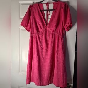 Shein Pink Dress / Cover up size 1XL